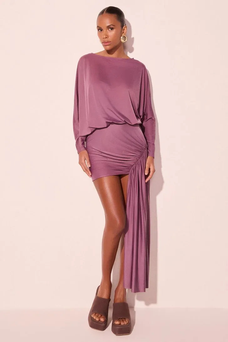 DRESS CORTO BROMELIA ROXO