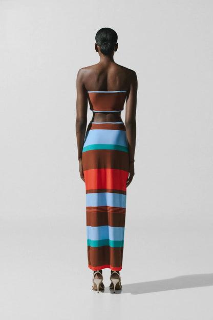 MAMBO MAXI DRESS FUNKY APEROL