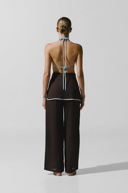 RENATA PANTS MOCA BLUE
