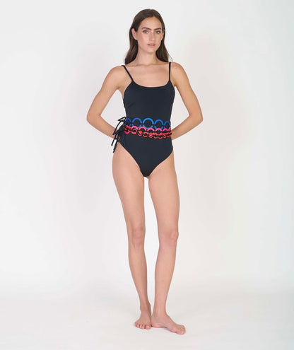 BLACK CHARM ONE PIECE