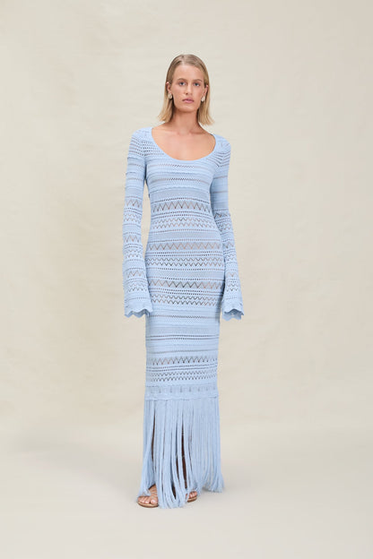 UMA DRESS CELESTE