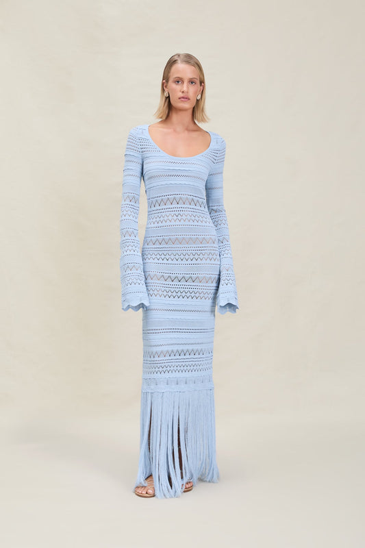 UMA DRESS CELESTE