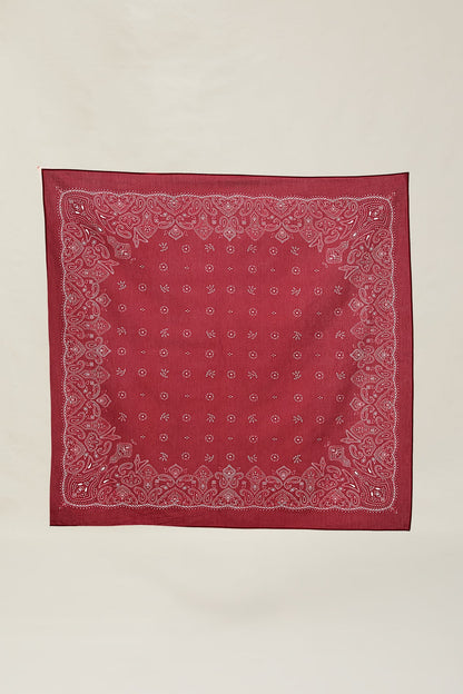 SCARF MERLOT PAREO