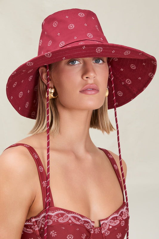 SUN HAT MERLOT