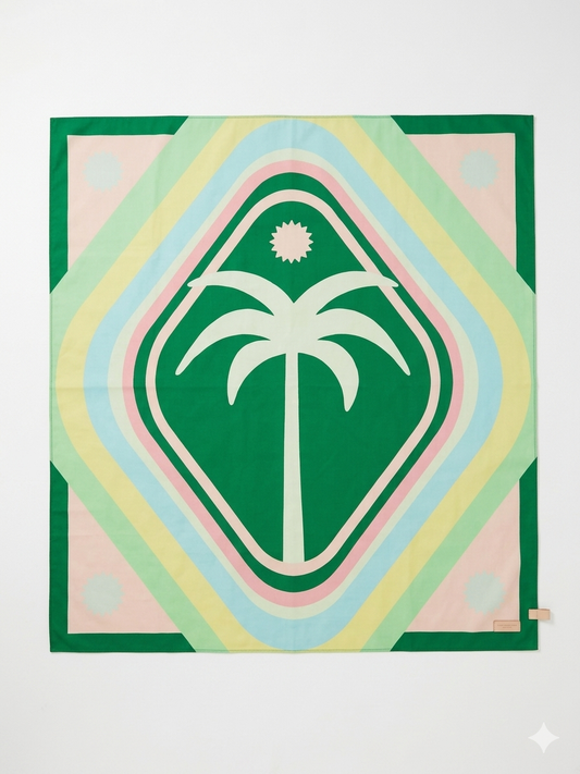 FLORELIA GREEN TOWEL