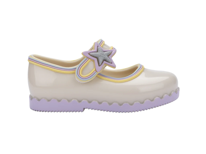 MINI MELISSA HIP BALLERINA STAR BEIGE LILAC