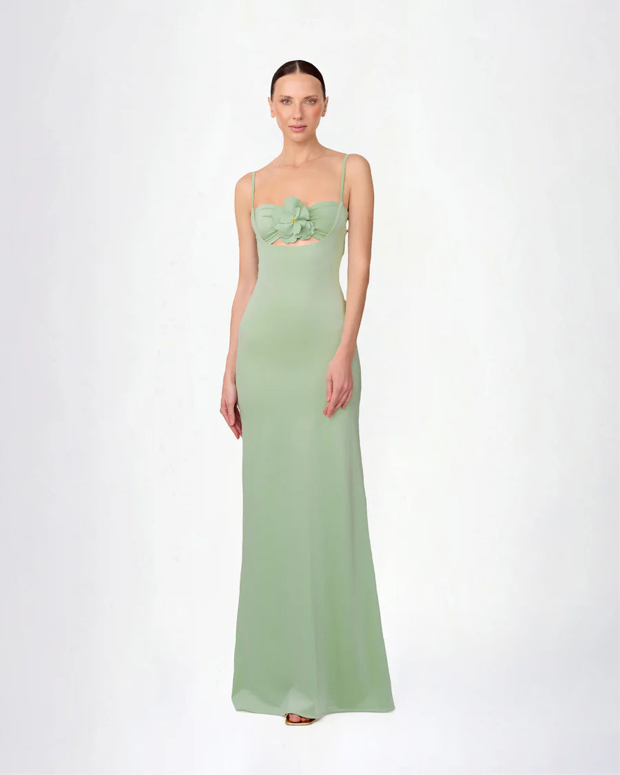 NORA DRESS LIGHT GREEN