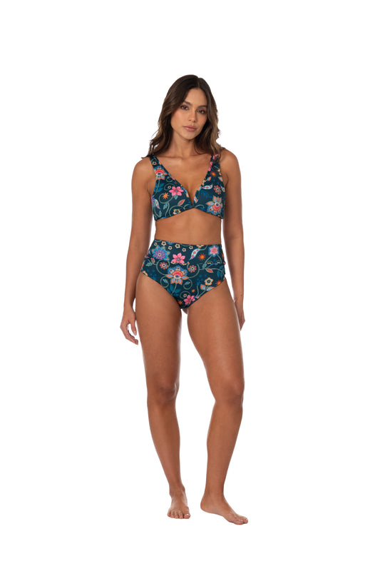 JADE NECK HIGH-WAIST