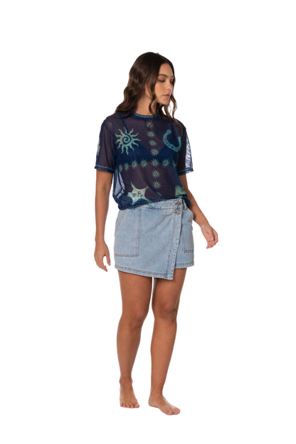 AMULETO MESH SHIRT
