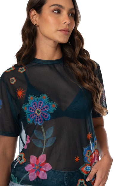 JADE MESH SHIRT