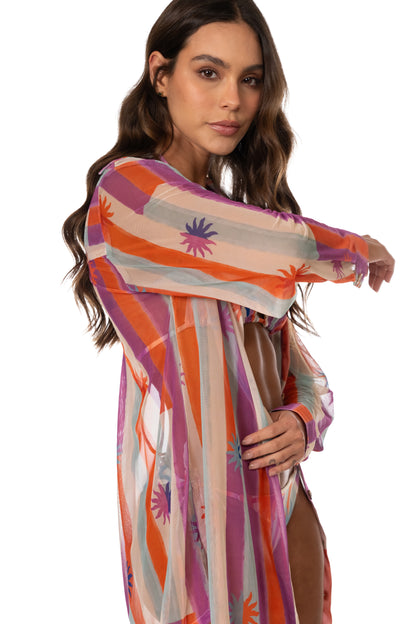 PRISMA MESH LONG SHIRT