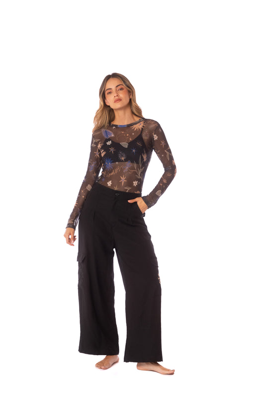 SOUL MESH LONG SHIRT