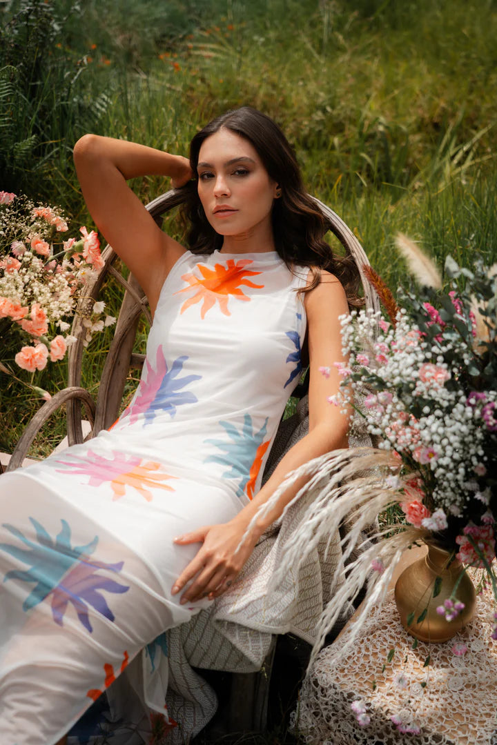 PRISMA MESH DRESS