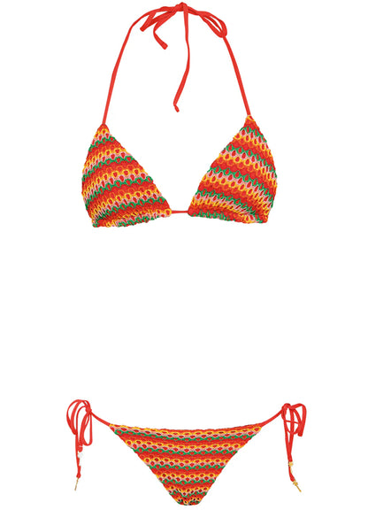 JAMAICAN TROPICS BALMY SLIDING TRIANGLE BIKINI