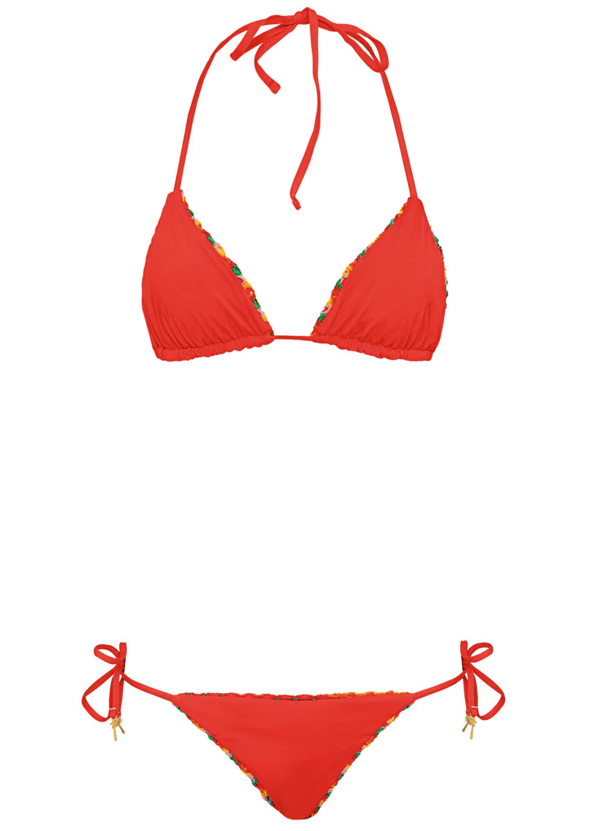 JAMAICAN TROPICS BALMY SLIDING TRIANGLE BIKINI