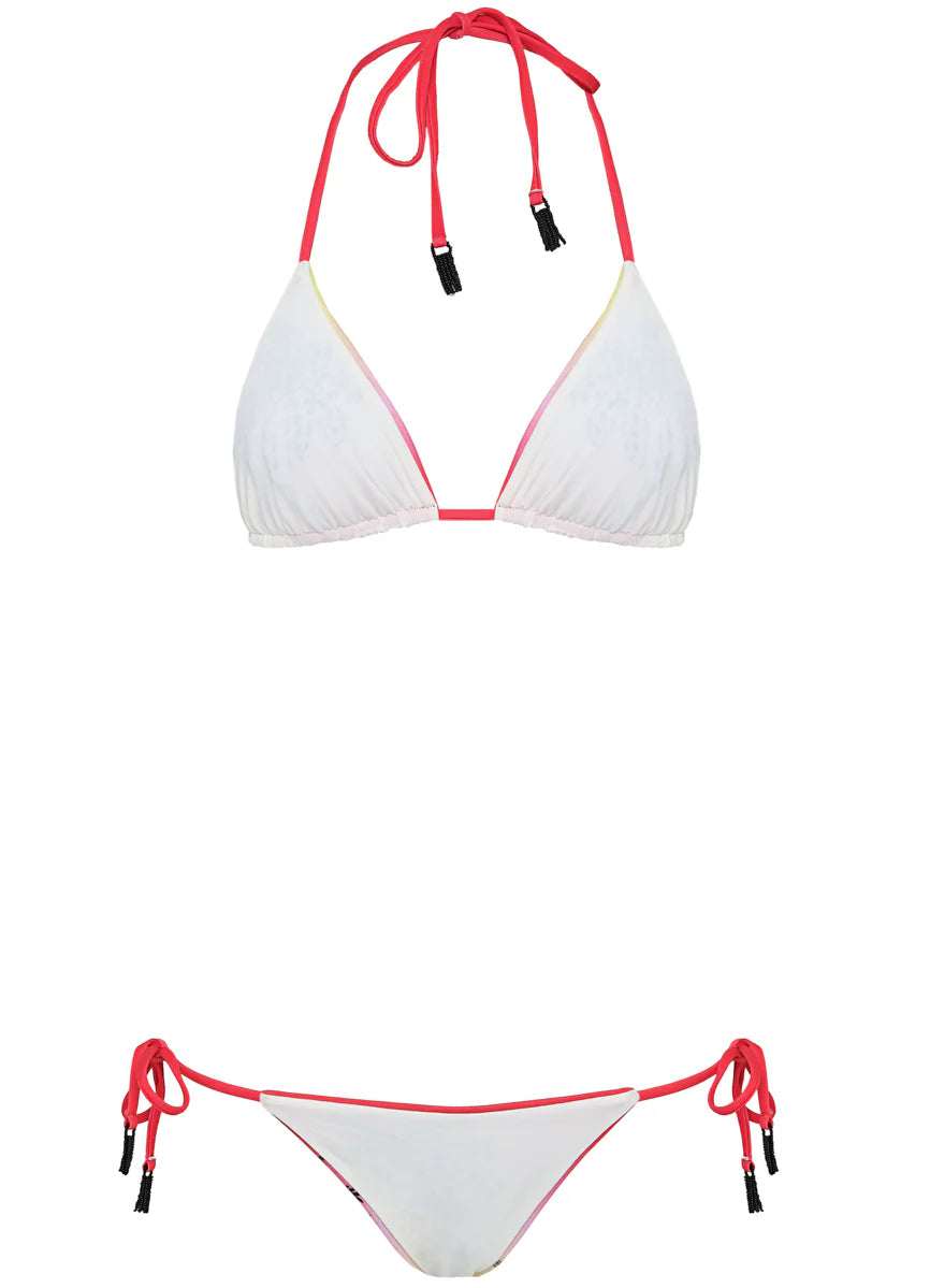 CHERRY PALM BALMY SLIDING TRIANGLE BIKINI