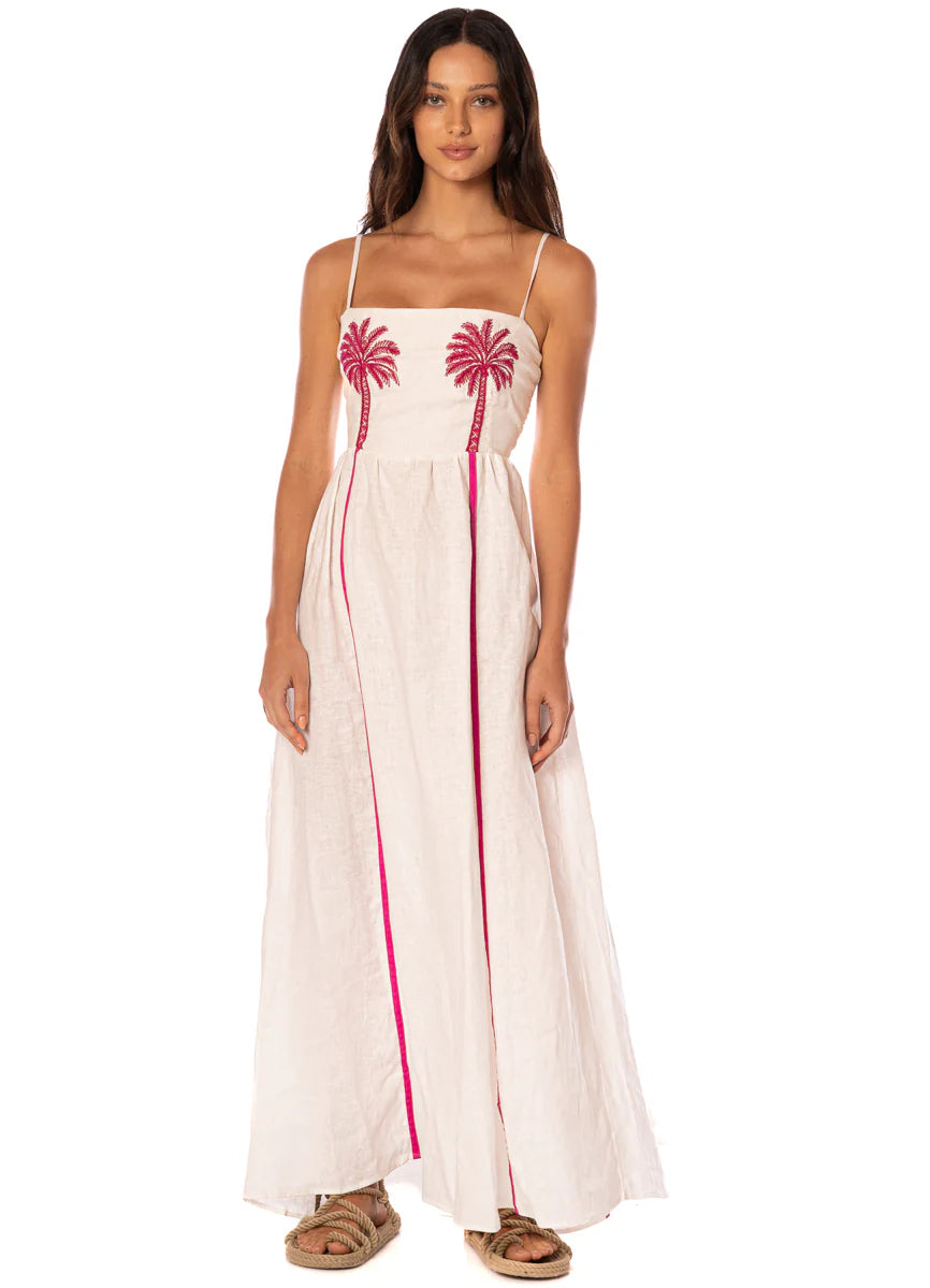 ELA DRESS WHITE