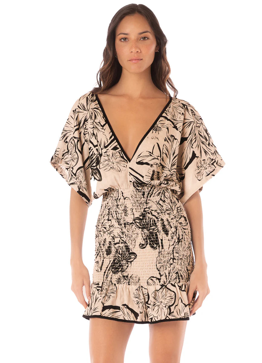 SEPIA FRESIA MINI DRESS