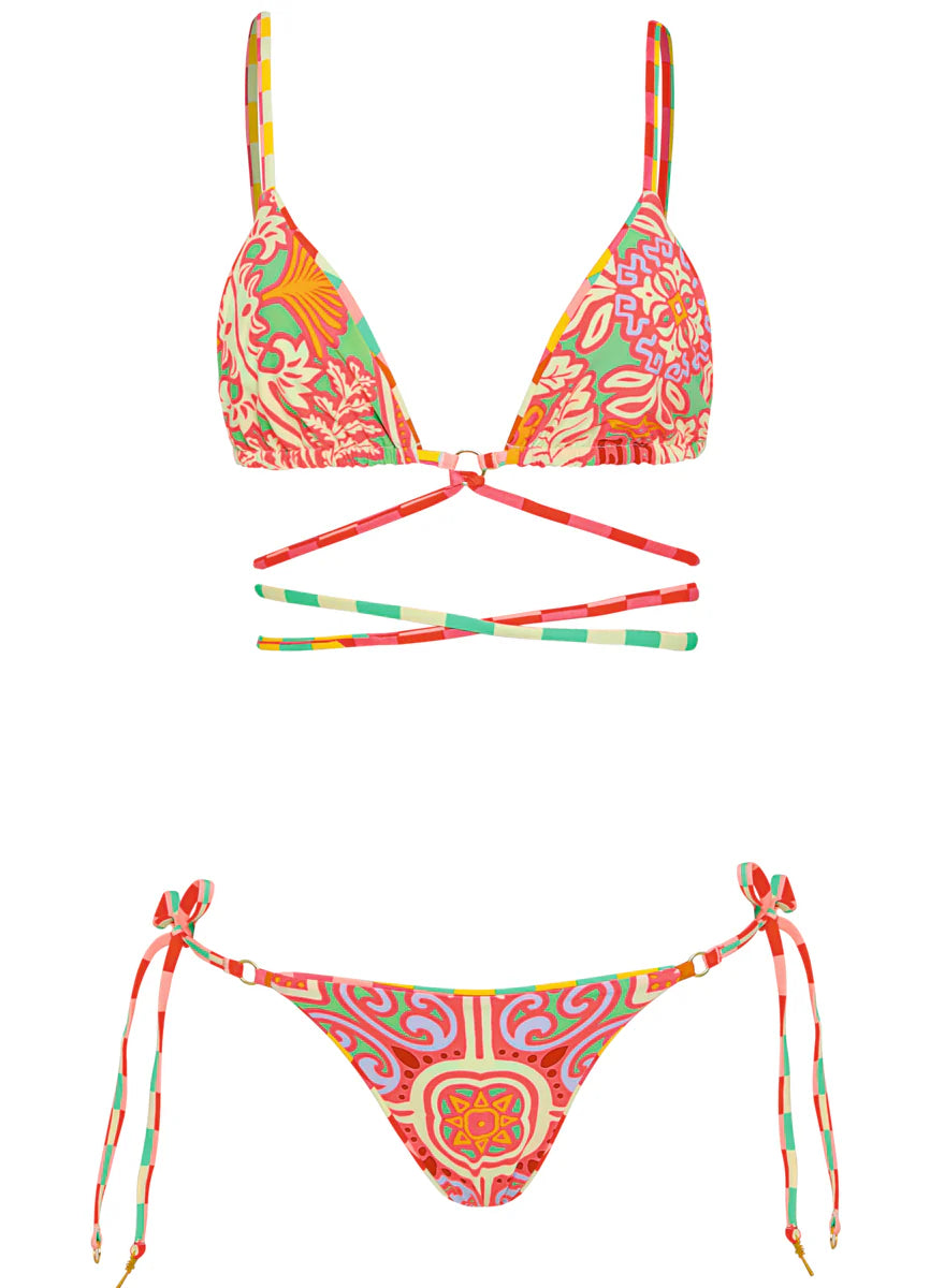 GOLDEN GAMBIT COCO SLIDING TRIANGLE BIKINI