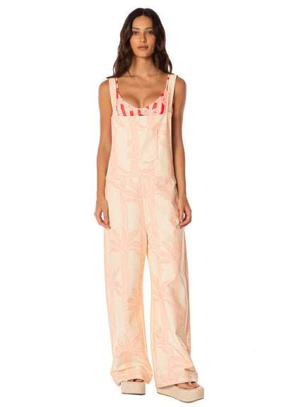 PALM ENGRAVE NECTAR BEACHWEAR JUMPSUIT