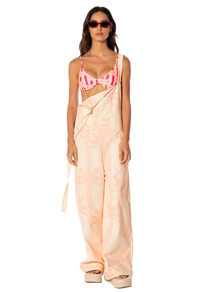 PALM ENGRAVE NECTAR BEACHWEAR JUMPSUIT