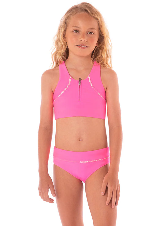 FUCSHIA POPPY BIKINI GIRLS