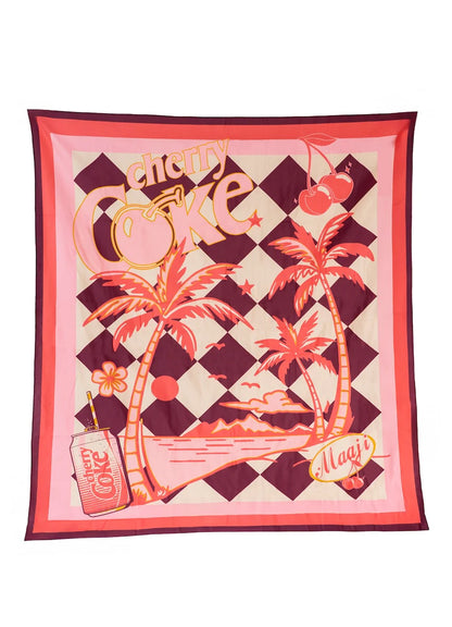 COKE CRUSH FLORELIA BEACH TOWELS