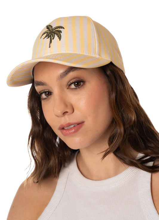 PALM PARADISE SCRIPT CAP