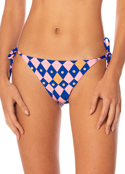 LIKE A DIAMOND SUNNING LOW RIDE TIE SIDE BIKINI