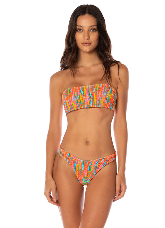 MYSTIC IKAT SPLENDOUR REGULAR RISE THIN SIDE BIKINI
