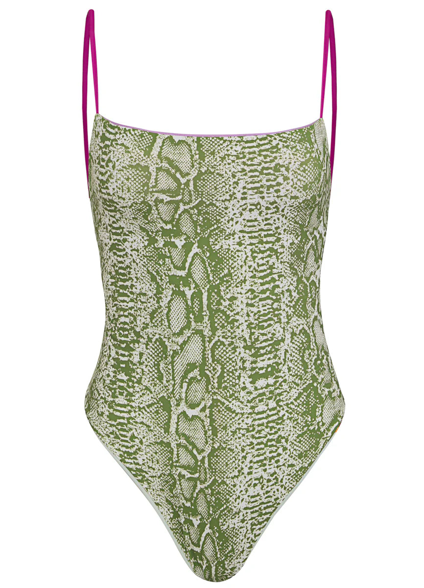 BRIELLA ONE PIECE OPEN GREEN