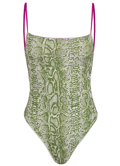 BRIELLA ONE PIECE OPEN GREEN