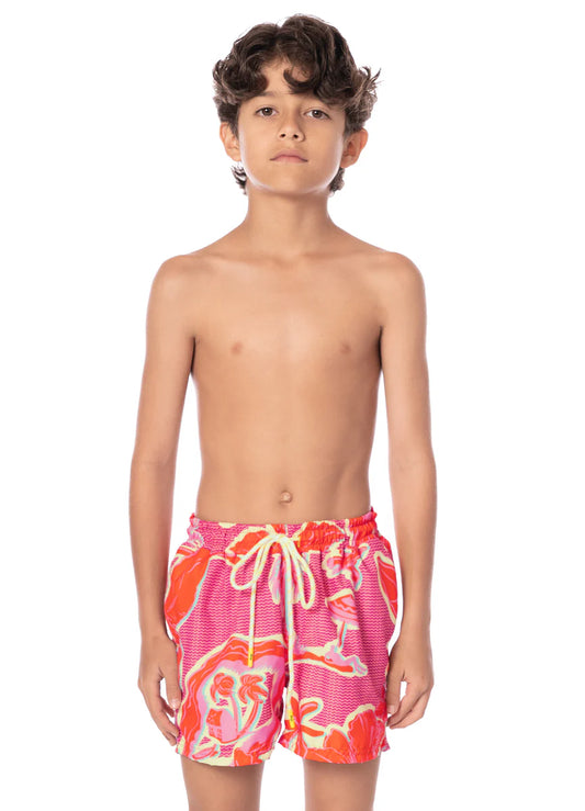 ALOHA DREAM SAILOR KIDS SHORT