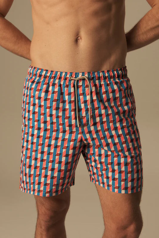 SHORT MEN CUADROS 17052