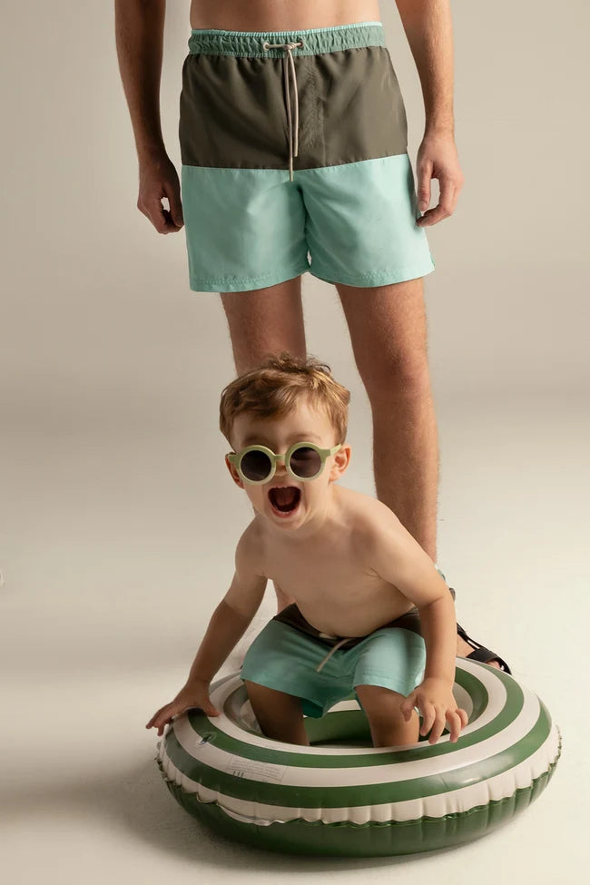 SHORT KIDS BLOQUE GREEN
