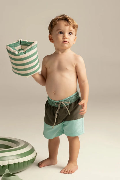 SHORT KIDS BLOQUE GREEN