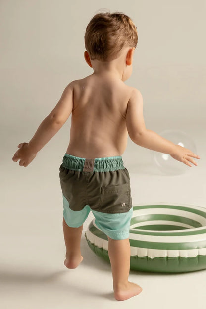 SHORT KIDS BLOQUE GREEN