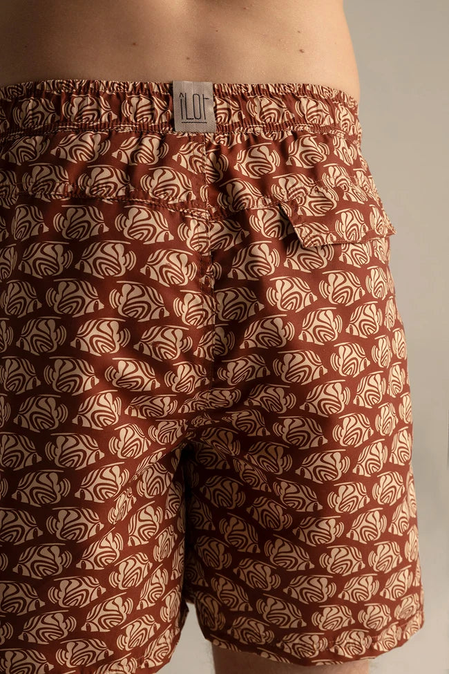 SHORT MEN PECES TERRACOTA