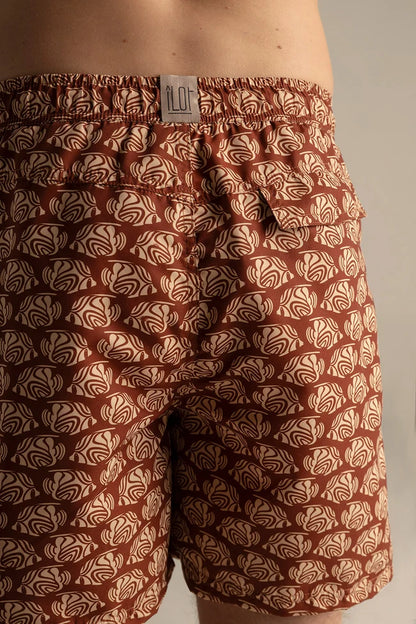 SHORT MEN PECES TERRACOTA