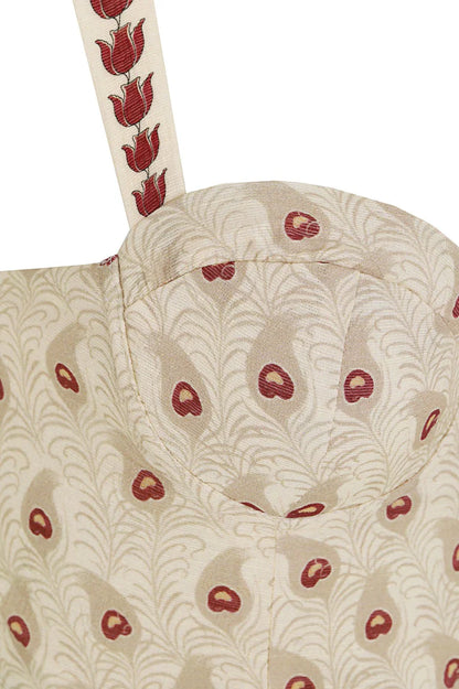 LUPE PLUME CROP TOP