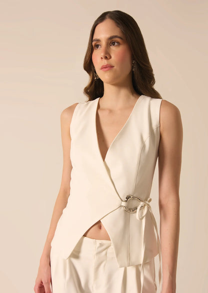 LR SAINT VEST WHITE