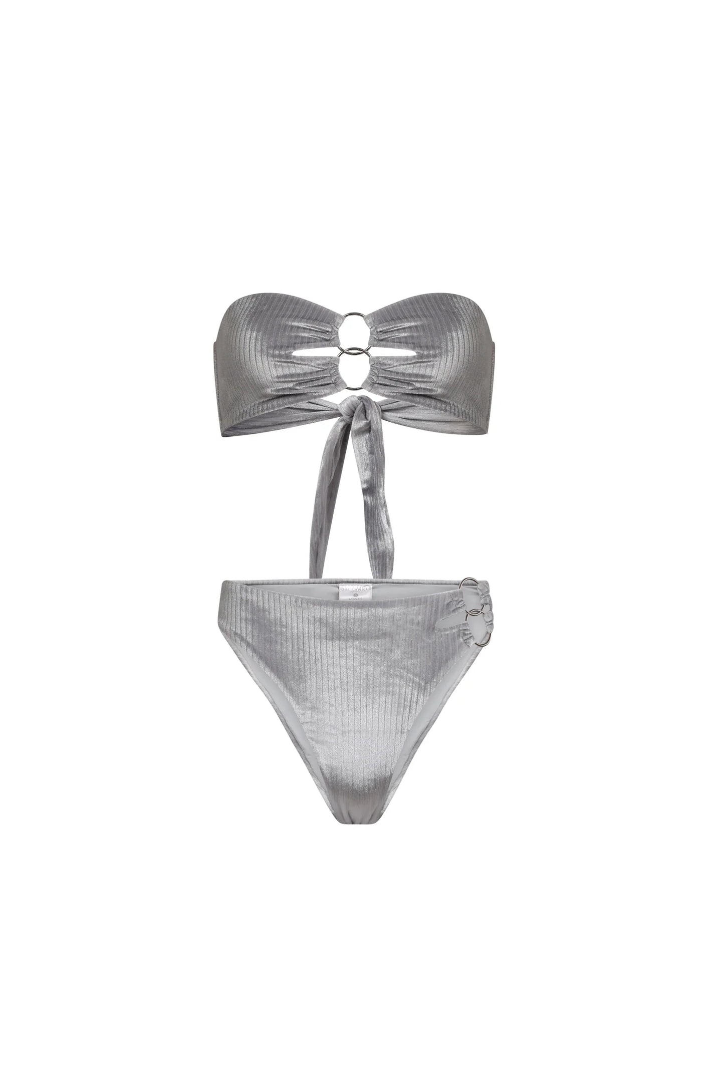 SILVER GLOW STRAPLESS