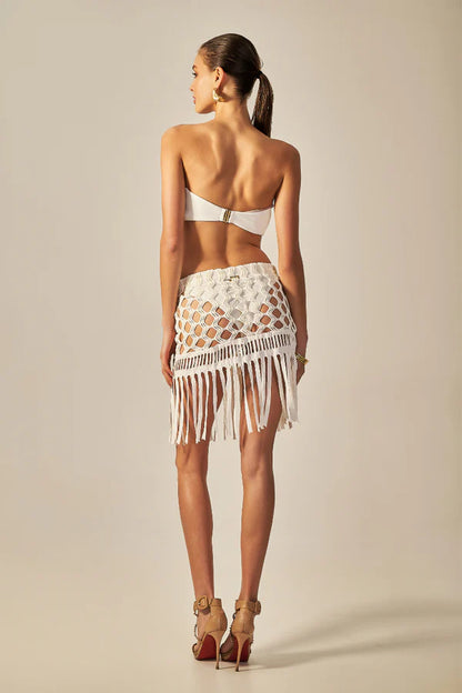 SAIA HAMMOCK OFF WHITE SKIRT