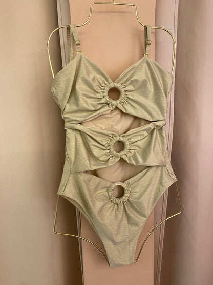 TRIKINI SALONA DORADO