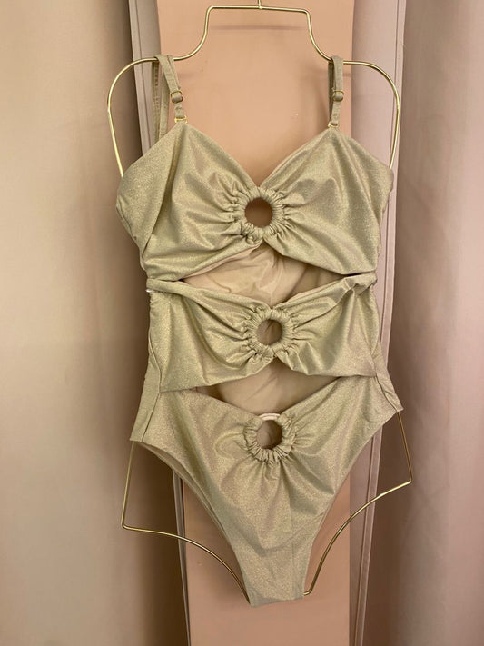 TRIKINI SALONA DORADO