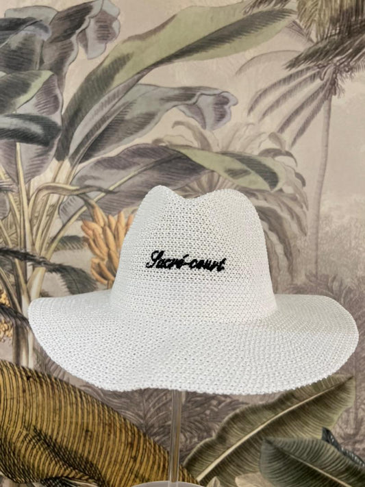 INCA FEDORA HAT WHITE