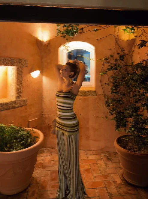 PUGLIA OLIVE DRESS