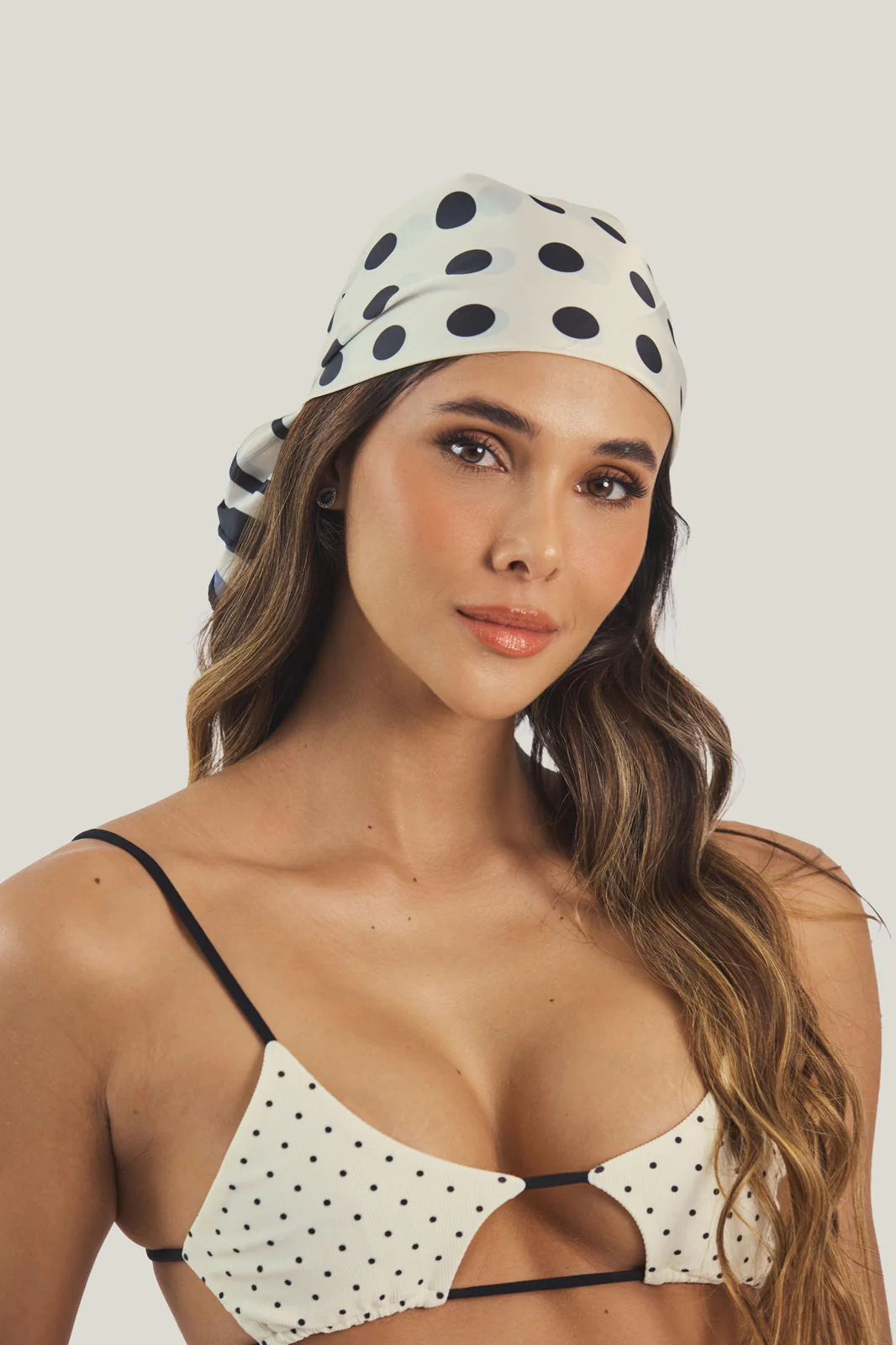 POLKA DOTS SAHARA BANDANA