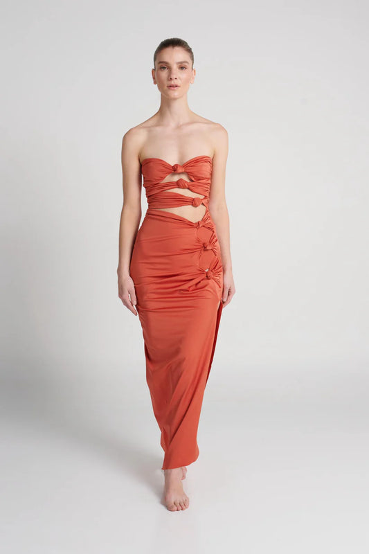 AURIC CRIMSON DRESS