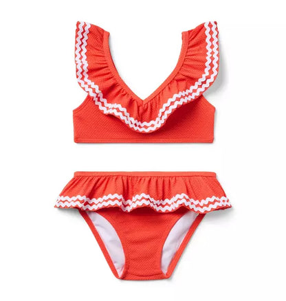 POPPY RECYCLED RIC RAC BIKINI